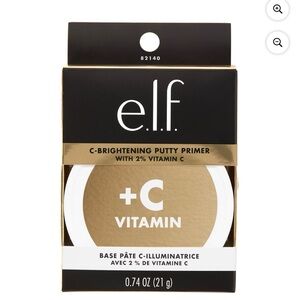 NEW C-Bright Putty Primer -e.l.f. with 2% Vitamin C .74 oz